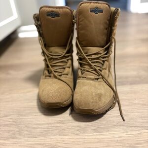 Interceptor Women's Brown Combat Boots